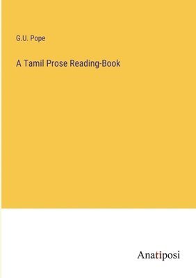 A Tamil Prose Reading-Book 1