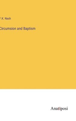 bokomslag Circumsion and Baptism