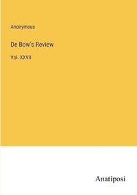 bokomslag De Bow's Review