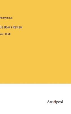 bokomslag De Bow's Review