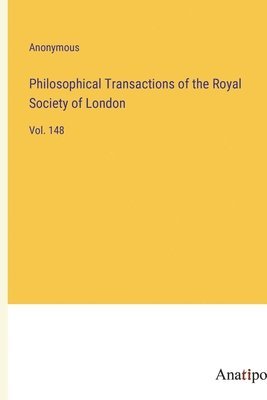 bokomslag Philosophical Transactions of the Royal Society of London