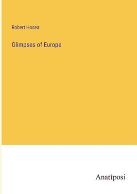 bokomslag Glimpses of Europe
