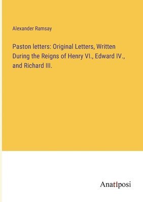 Paston letters 1