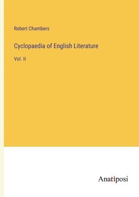 Cyclopaedia of English Literature 1