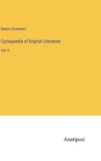 bokomslag Cyclopaedia of English Literature