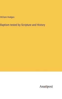 bokomslag Baptism tested by Scripture and History