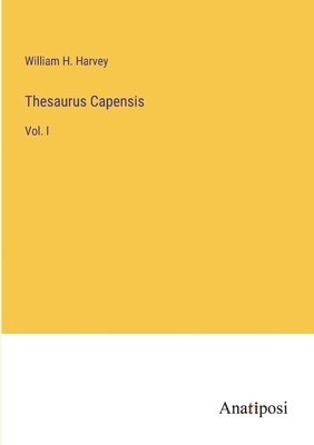 bokomslag Thesaurus Capensis