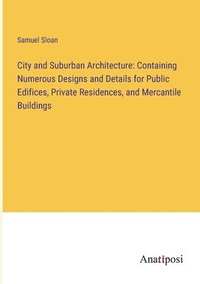 bokomslag City and Suburban Architecture