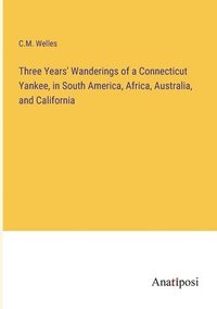 bokomslag Three Years' Wanderings of a Connecticut Yankee, in South America, Africa, Australia, and California