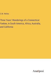 bokomslag Three Years' Wanderings of a Connecticut Yankee, in South America, Africa, Australia, and California