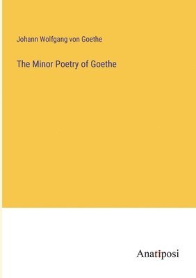 bokomslag The Minor Poetry of Goethe