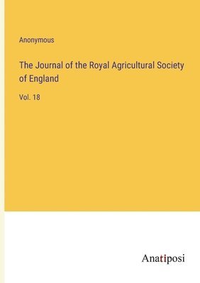 bokomslag The Journal of the Royal Agricultural Society of England