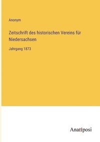 bokomslag Zeitschrift des historischen Vereins fur Niedersachsen