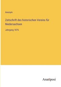 bokomslag Zeitschrift des historischen Vereins fur Niedersachsen