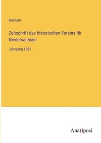 bokomslag Zeitschrift des historischen Vereins fur Niedersachsen