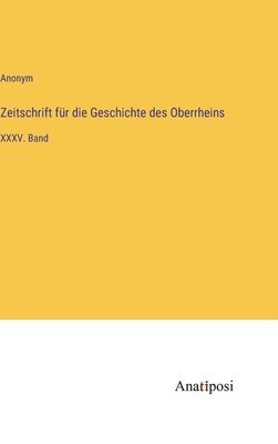 Zeitschrift für die Geschichte des Oberrheins 1
