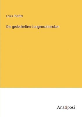bokomslag gedeckelten Lungenschnecken