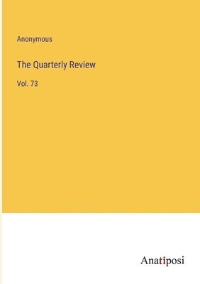 bokomslag Quarterly Review