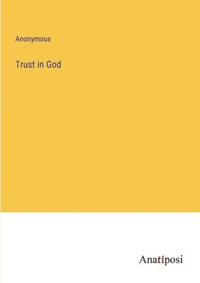 bokomslag Trust in God