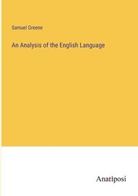 bokomslag An Analysis of the English Language