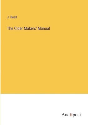 bokomslag Cider Makers' Manual