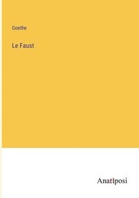 bokomslag Le Faust
