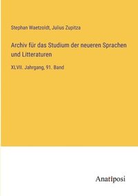 bokomslag Archiv fur das Studium der neueren Sprachen und Litteraturen