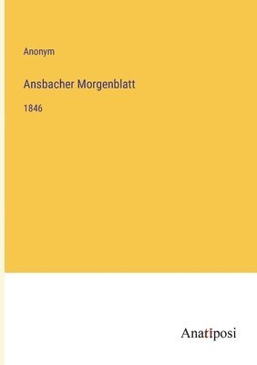 bokomslag Ansbacher Morgenblatt