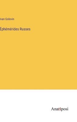 bokomslag Éphémérides Russes