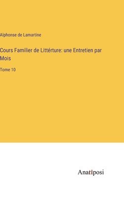 bokomslag Cours Familier de Littérture