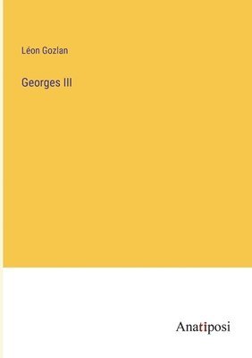 bokomslag Georges III