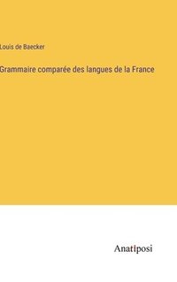 bokomslag Grammaire comparée des langues de la France