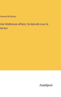 bokomslag Une tnbreuse affaire; Un pisode sous la terreur