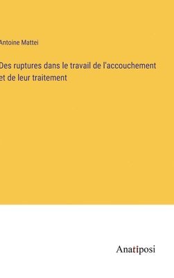 bokomslag Des ruptures dans le travail de l'accouchement et de leur traitement