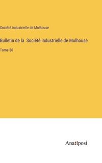 bokomslag Bulletin de la Socit industrielle de Mulhouse