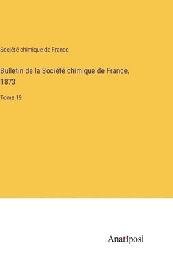 bokomslag Bulletin de la Socit chimique de France, 1873