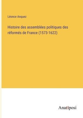 bokomslag Histoire des assemblées politiques des réformés de France (1573-1622)
