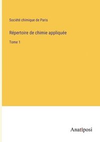 bokomslag Rpertoire de chimie applique