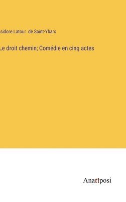 bokomslag droit chemin; Comédie en cinq actes