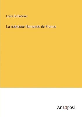 bokomslag La noblesse flamande de France