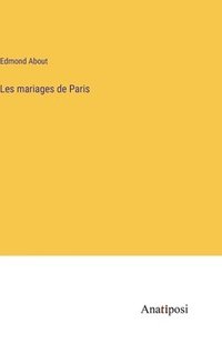 bokomslag Les mariages de Paris