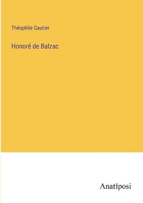bokomslag Honor de Balzac