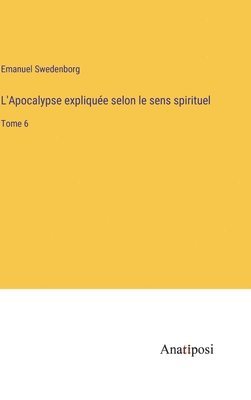 bokomslag L'Apocalypse explique selon le sens spirituel