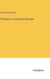 bokomslag Philosophie et politique de Branger