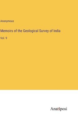 Memoirs of the Geological Survey of India 1