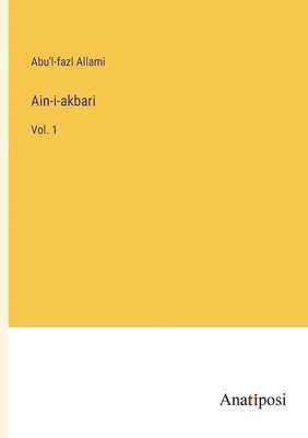 bokomslag Ain-i-akbari
