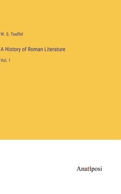 bokomslag History of Roman Literature