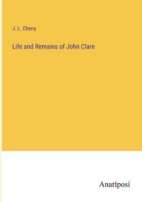 bokomslag Life and Remains of John Clare