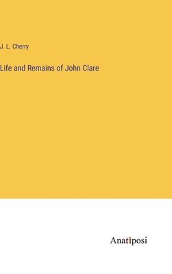 bokomslag Life and Remains of John Clare