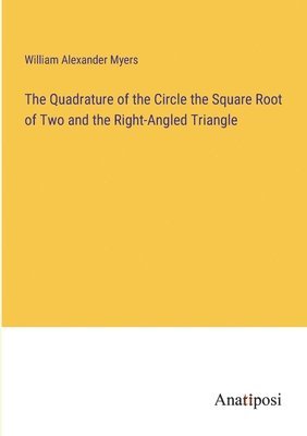bokomslag Quadrature of the Circle the Square Root of Two and the Right-Angled Triangle